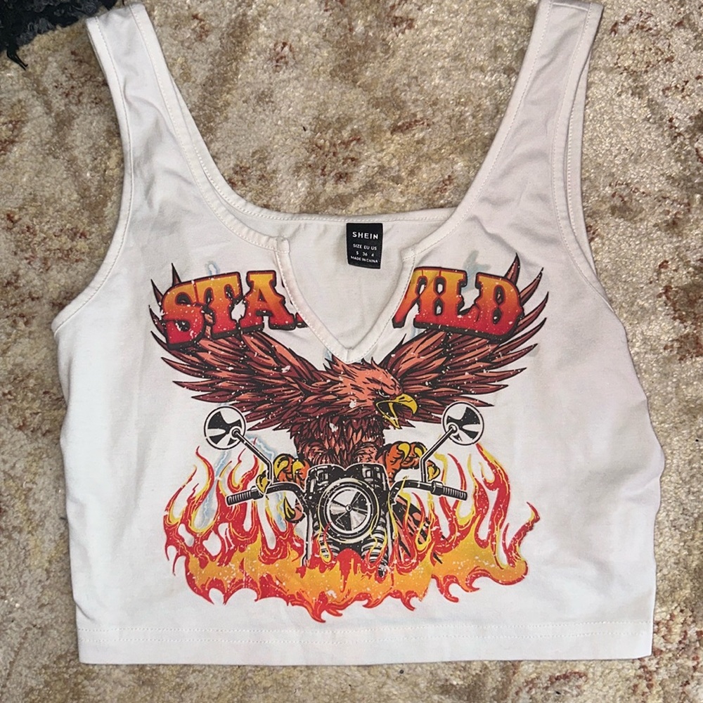 Shein crop top tank